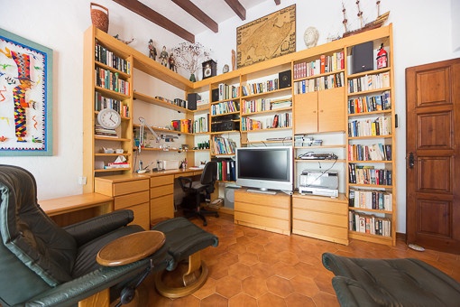 Office from the villa