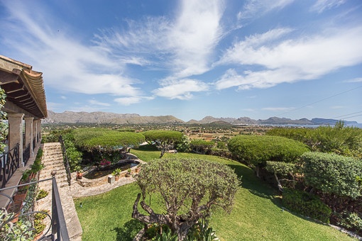 Beautiful garden views