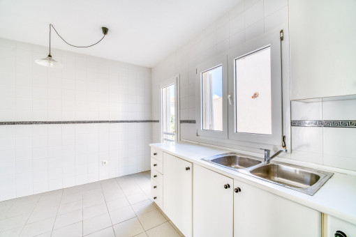 Lightflooded kitchen