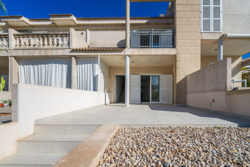 Terrace and exterior view