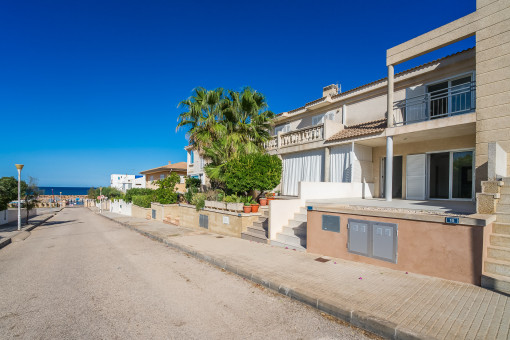 Street and exterior view