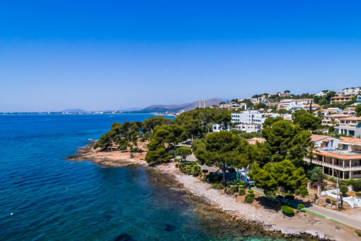 View of the sea
