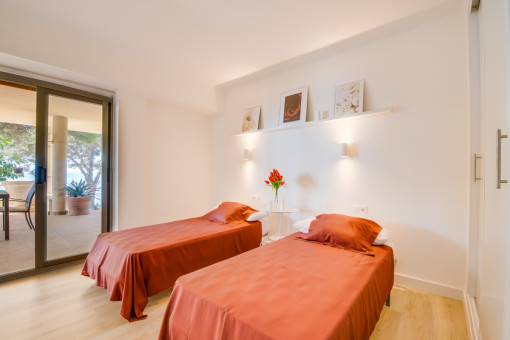One of 4 bedrooms