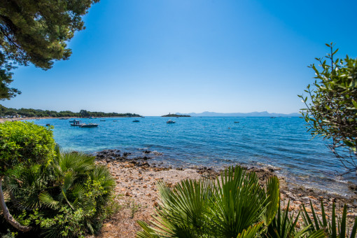 View of the sea