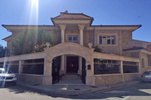 Exterior view of the house