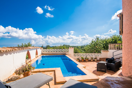 Beautiful, private pool area