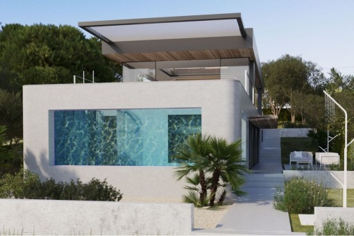 Highest quality designer-house in Cala Mandia