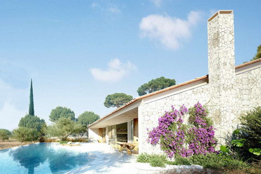 Finca project with turnkey delivery in modern-traditional style near Santa Margalida