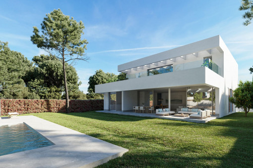 Enchanting villa with exclusive living comfort in Sol de Mallorca