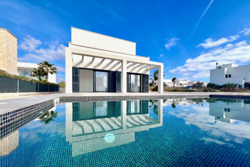 Modern, stylish, newly built villa for first occupancy in Vallgornera Nou, Cala Pi