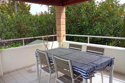 Centrally located apartment with two balconies in Colònia de Sant Jordi